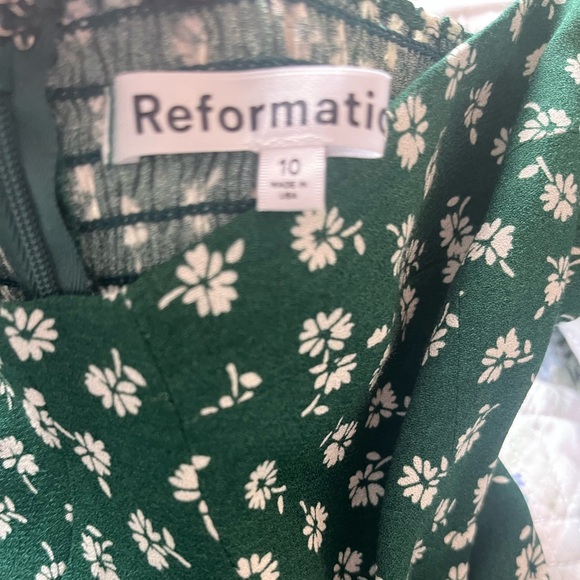 Reformation floral print mochi mini dress - Picture 4 of 5